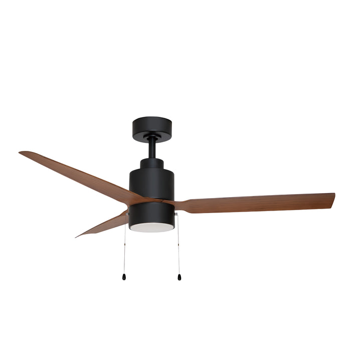 Maxim 88707BKWN 52" Ceiling Fan, Black / Walnut