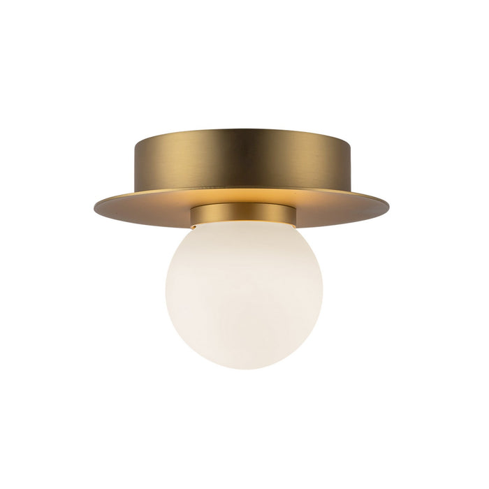 Kuzco Lighting FM15506-BG-UNV LED Flush Mount, Brushed Gold