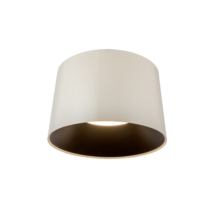 Kuzco Lighting FM16512-PW-3WCCT-UNV LED Flush Mount, Pearl White