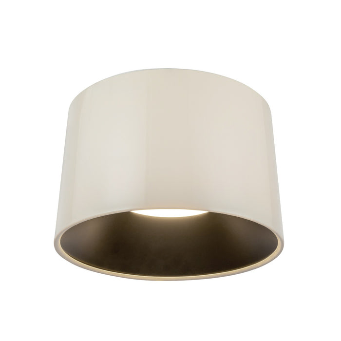 Kuzco Lighting FM16520-PW-3WCCT-UNV LED Flush Mount, Pearl White