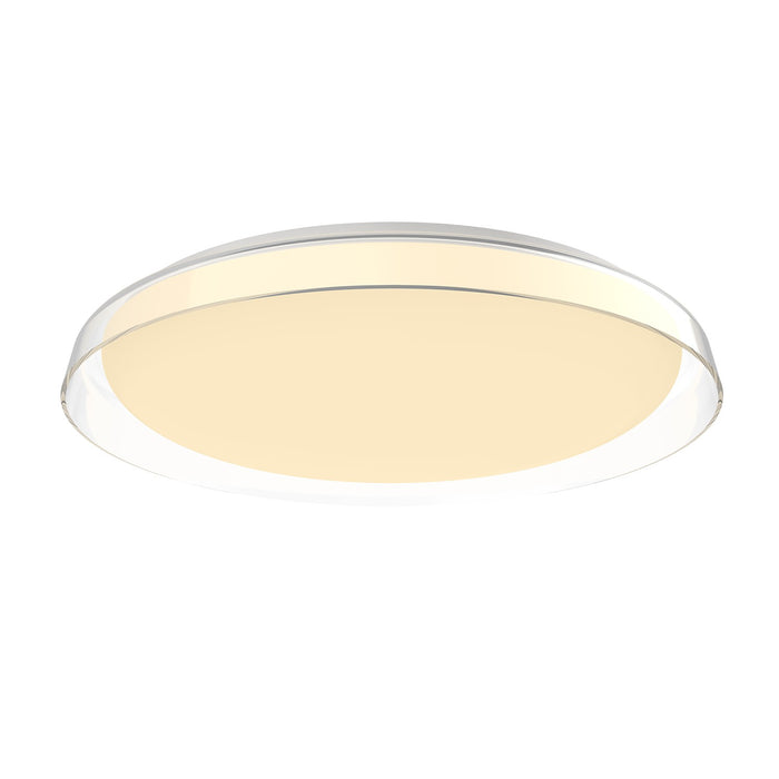 Kuzco Lighting FM43121-CL-5CCT LED Flush Mount, Clear