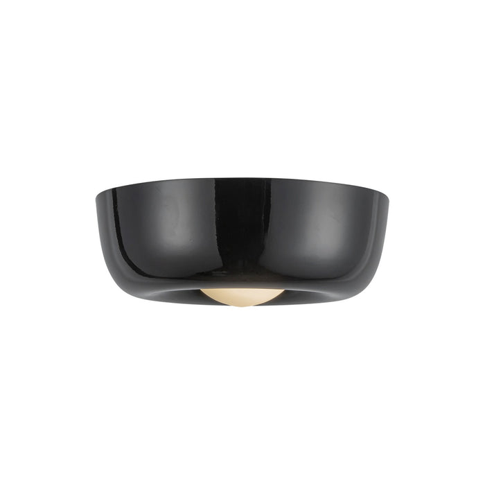 Kuzco Lighting FM68506-GBK LED Flush Mount, Glossy Black