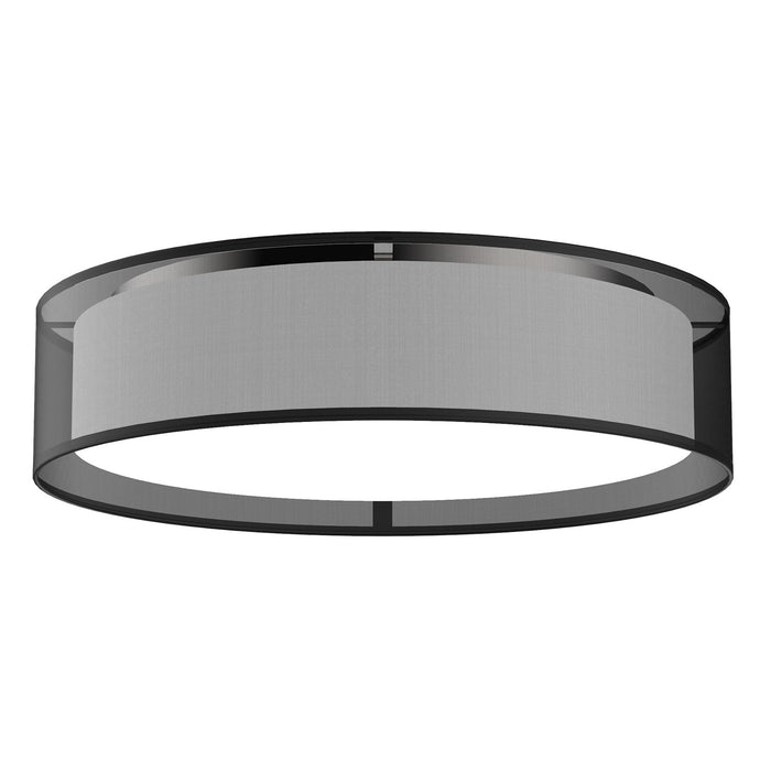 Kuzco Lighting FM7920-BOR-5CCT LED Flush Mount, Black Organza