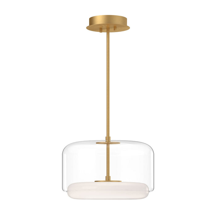 Kuzco Lighting PD70615-CL/BG-UNV LED Pendant, Clear/Brushed Gold