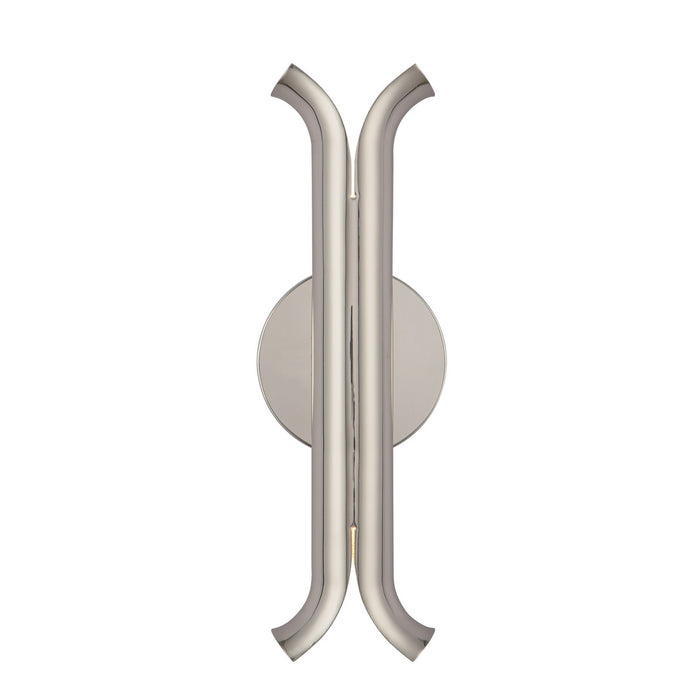 Kuzco Lighting WS89714-PN LED Wall Sconce, Polished Nickel