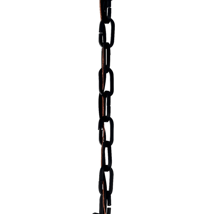 Kichler 4902BK Chain, Black