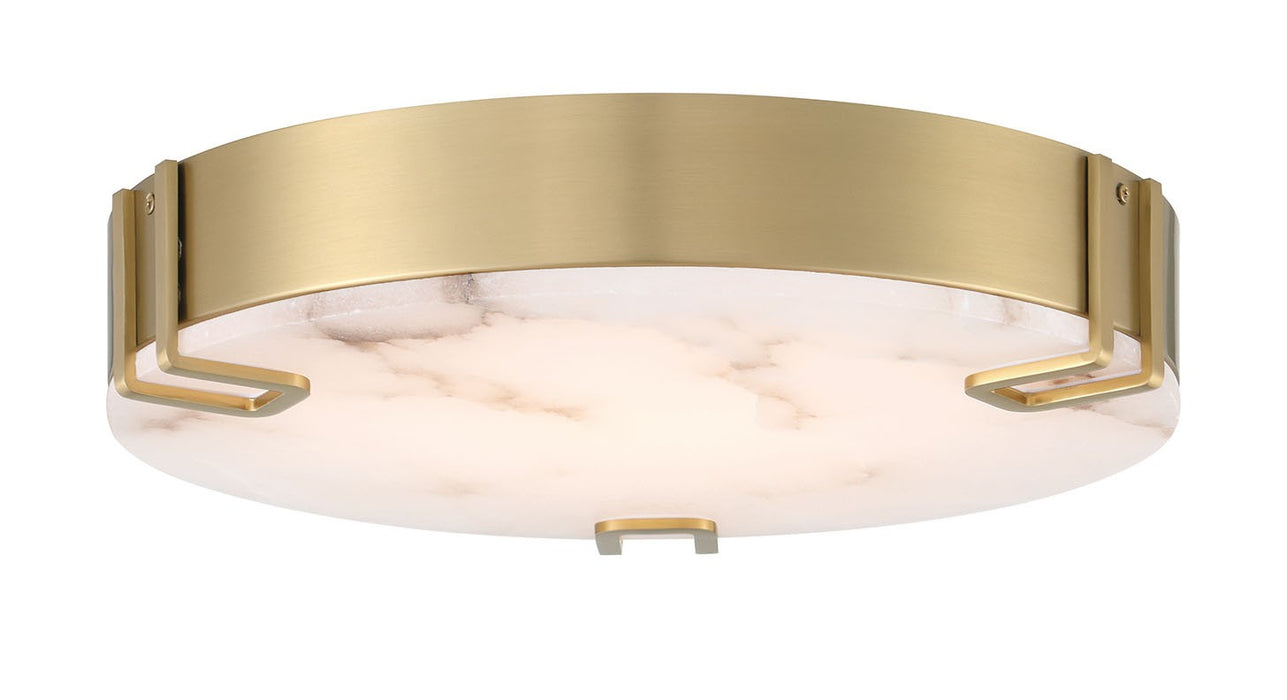 Eurofase 48958-011 One Light Flush Mount, Gold