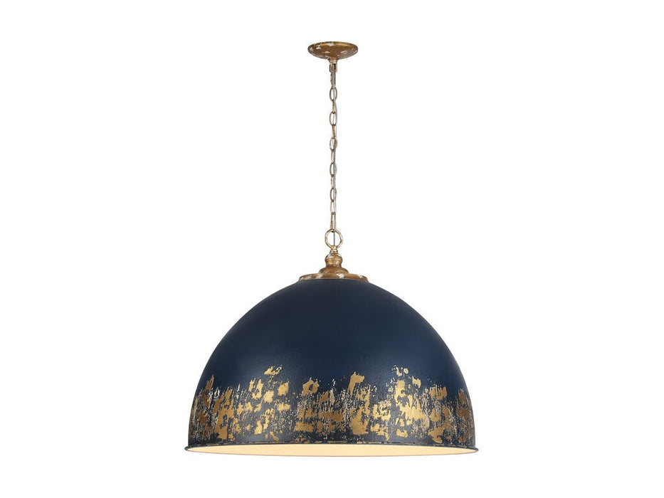 Golden 0809-8P VG-ANVY Eight Light Pendant, Vintage Gold