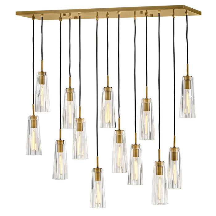 Fredrick Ramond FR31105HBR-CL LED Linear, Heritage Brass