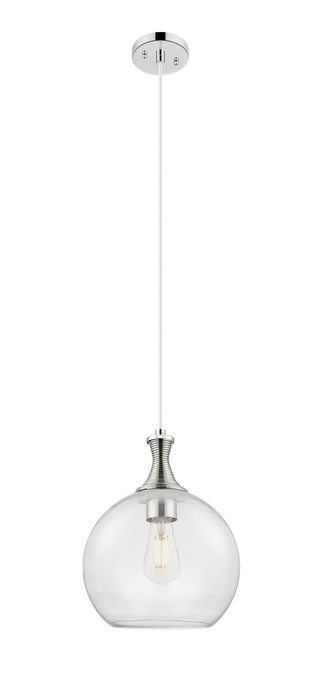 Innovations 415-1P-PN-G122-8 One Light Pendant, Polished Nickel