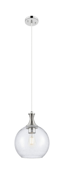 Innovations 415-1P-PN-G124-10 One Light Pendant, Polished Nickel