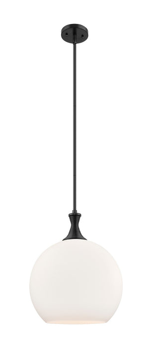 Innovations 415-1S-BK-G121-14 One Light Pendant, Matte Black