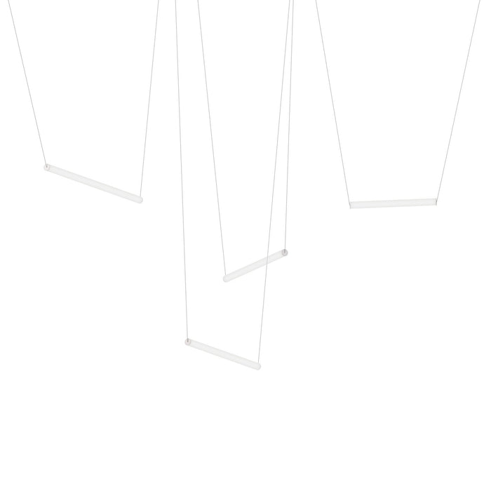 Sonneman 3475.77W-S-1-2-1 LED Luminaire Configuration, Natural Anodized