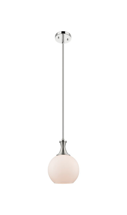 Innovations 415-1S-PN-G121-8 One Light Pendant, Polished Nickel