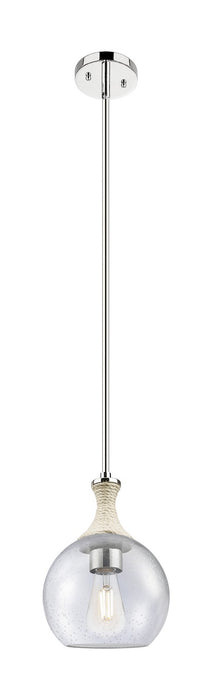 Innovations 415-1SR-PN-G124-8 One Light Pendant, Polished Nickel