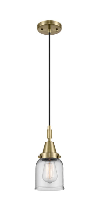 Innovations 447-1P-AB-G52 One Light Pendant, Antique Brass