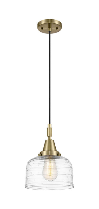 Innovations 447-1P-AB-G713 One Light Pendant, Antique Brass