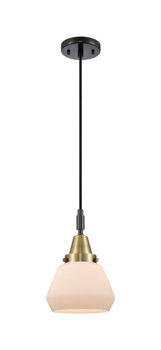 Innovations 447-1P-BAB-G171 One Light Pendant, Black Antique Brass