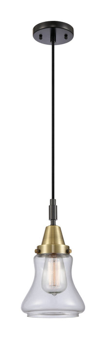 Innovations 447-1P-BAB-G192 One Light Pendant, Black Antique Brass
