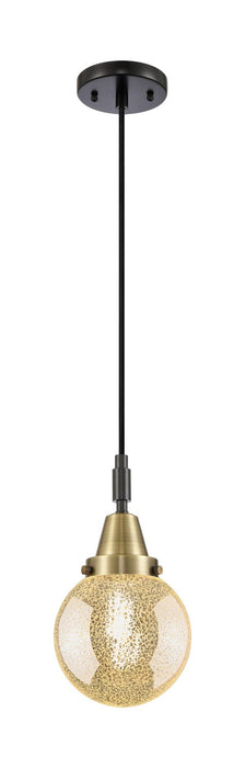 Innovations 447-1P-BAB-G208-6 One Light Pendant, Black Antique Brass