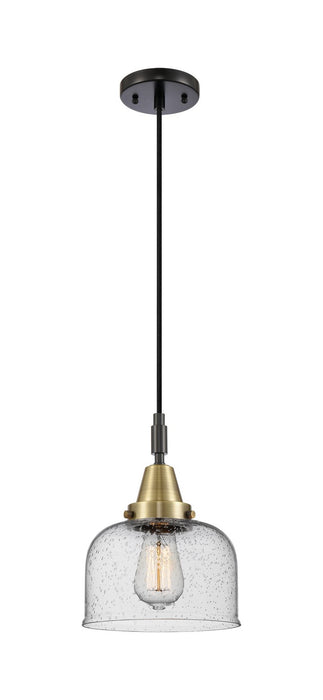 Innovations 447-1P-BAB-G74 One Light Pendant, Black Antique Brass