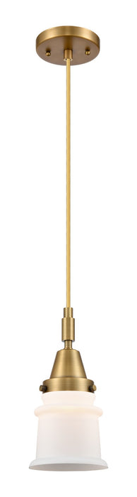 Innovations 447-1P-BB-G181S One Light Pendant, Brushed Brass