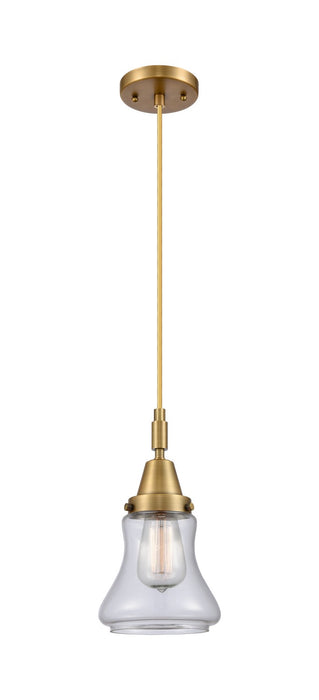 Innovations 447-1P-BB-G192 One Light Pendant, Brushed Brass