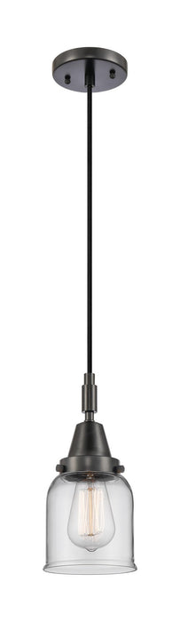 Innovations 447-1P-BK-G52 One Light Pendant, Matte Black