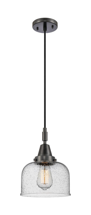 Innovations 447-1P-BK-G74 One Light Pendant, Matte Black