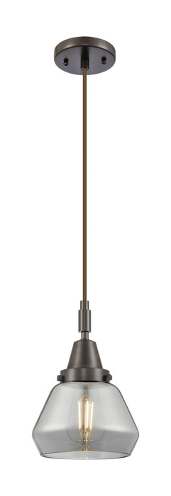 Innovations 447-1P-OB-G173 One Light Pendant, Oil Rubbed Bronze