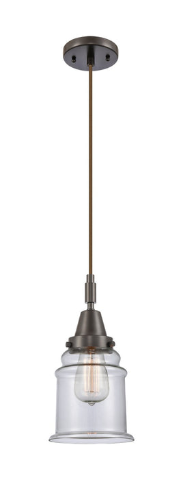 Innovations 447-1P-OB-G182 One Light Pendant, Oil Rubbed Bronze