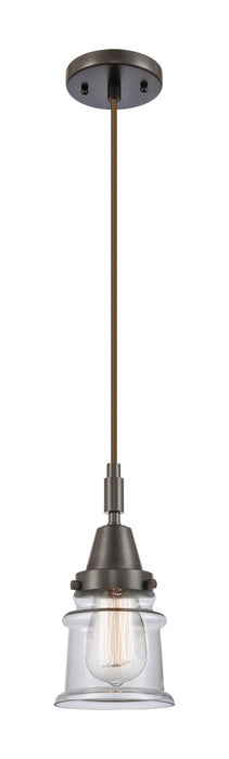Innovations 447-1P-OB-G182S One Light Pendant, Oil Rubbed Bronze