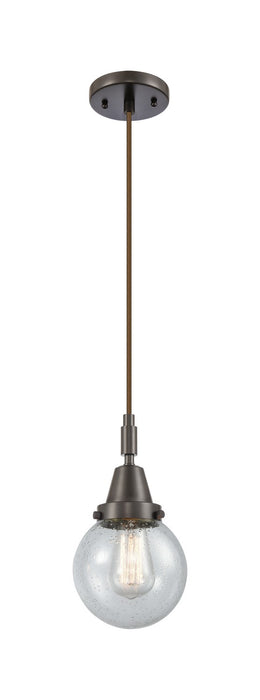 Innovations 447-1P-OB-G204-6 One Light Pendant, Oil Rubbed Bronze