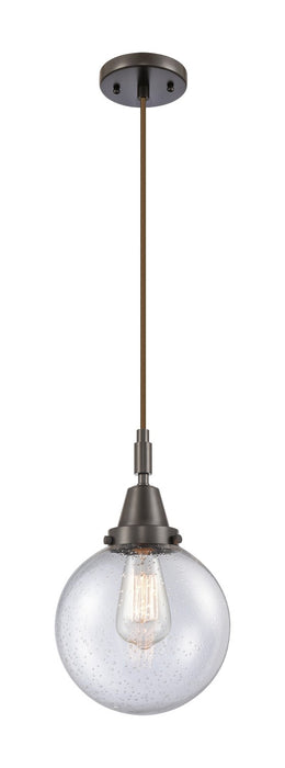 Innovations 447-1P-OB-G204-8 One Light Pendant, Oil Rubbed Bronze