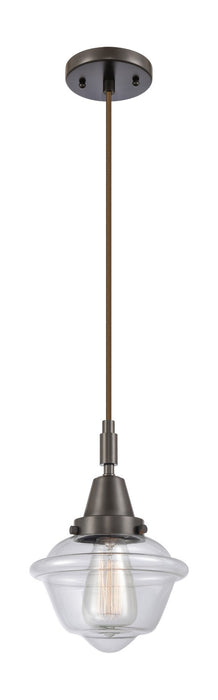 Innovations 447-1P-OB-G532 One Light Pendant, Oil Rubbed Bronze