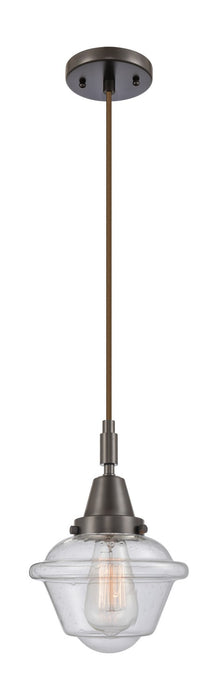 Innovations 447-1P-OB-G534 One Light Pendant, Oil Rubbed Bronze