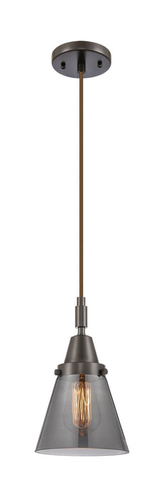 Innovations 447-1P-OB-G63 One Light Pendant, Oil Rubbed Bronze