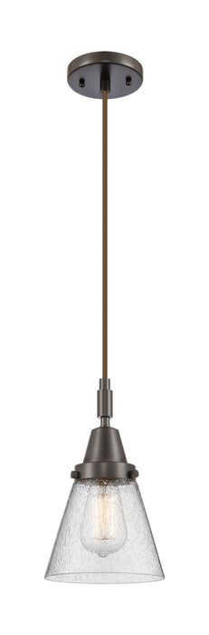 Innovations 447-1P-OB-G64 One Light Pendant, Oil Rubbed Bronze