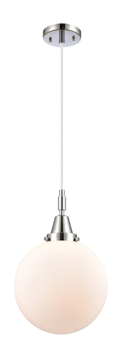 Innovations 447-1P-PC-G201-10 One Light Pendant, Polished Chrome