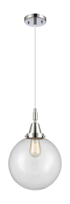 Innovations 447-1P-PC-G202-10 One Light Pendant, Polished Chrome