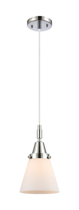 Innovations 447-1P-PC-G61 One Light Pendant, Polished Chrome