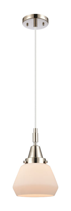 Innovations 447-1P-PN-G171 One Light Pendant, Polished Nickel