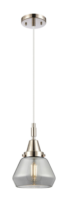 Innovations 447-1P-PN-G173 One Light Pendant, Polished Nickel