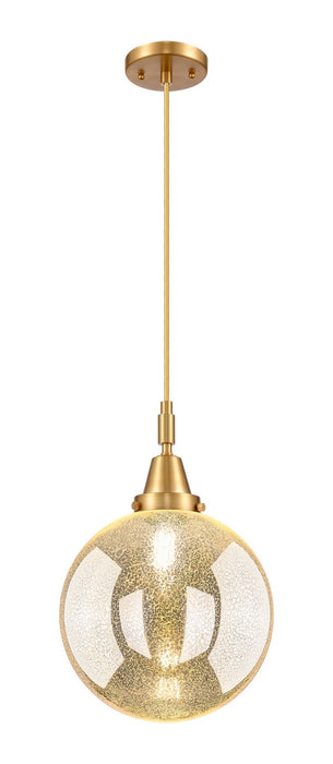 Innovations 447-1P-SG-G208-10 One Light Pendant, Satin Gold
