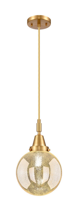 Innovations 447-1P-SG-G208-8 One Light Pendant, Satin Gold