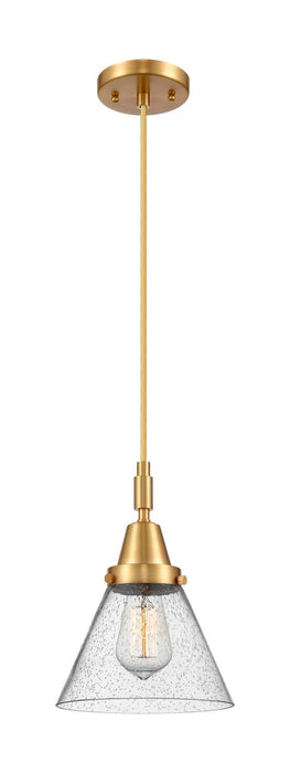 Innovations 447-1P-SG-G44 One Light Pendant, Satin Gold