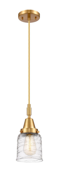 Innovations 447-1P-SG-G513 One Light Pendant, Satin Gold