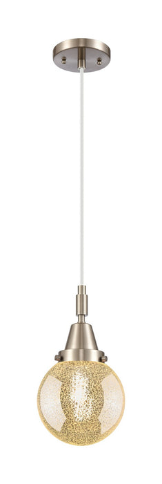 Innovations 447-1P-SN-G208-6 One Light Pendant, Brushed Satin Nickel