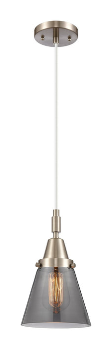 Innovations 447-1P-SN-G63 One Light Pendant, Brushed Satin Nickel