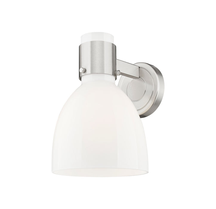 Innovations 464-1W-SN-G464D-7GW One Light Wall Sconce, Satin Nickel